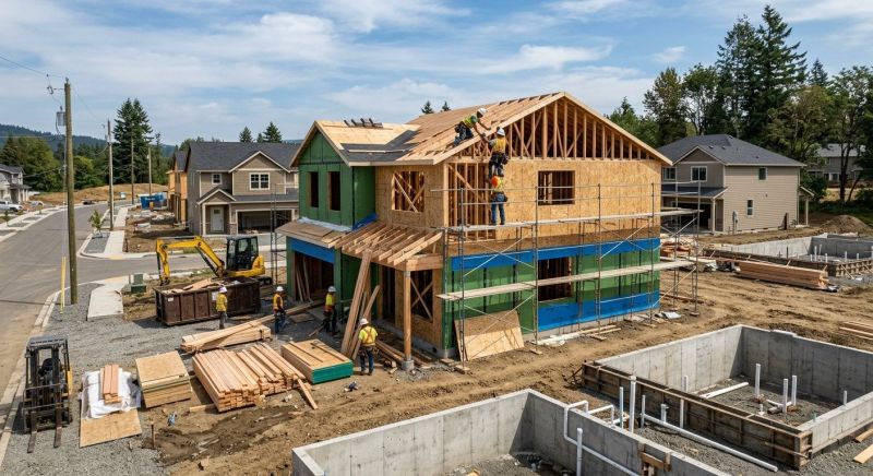 Custom House Building in Napa, CA